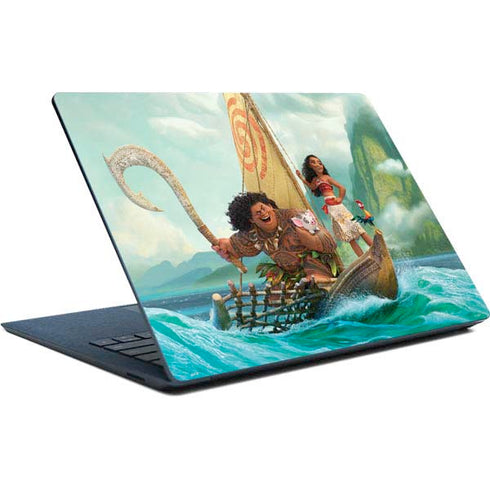 Disney Moana and Maui Set Sail Surface Laptop Skin